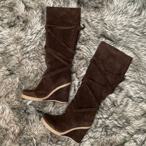 Suede Boots
